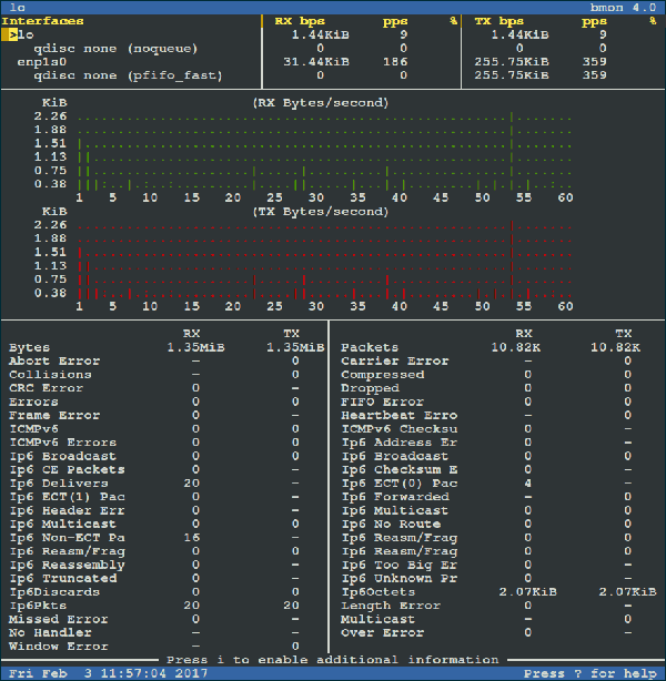 Linux下bmon怎么用