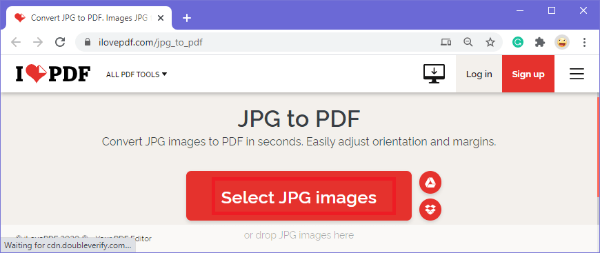 将 JPG 转换为 PDF
