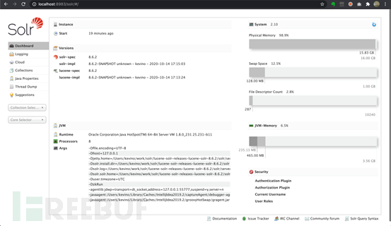 Apache Solr 未授权上传RCE漏洞CVE-2020-13957的原理分析与验证是怎么样的