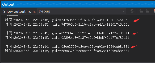 Singleton,Transient,Scoped的作用域是如何实现的