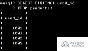 MySQL中检索数据的示例分析