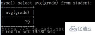 MySQL数据库单表查询的示例