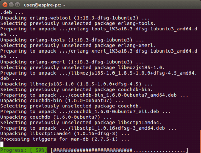 CouchDB在Linux 3上安装CouchDB