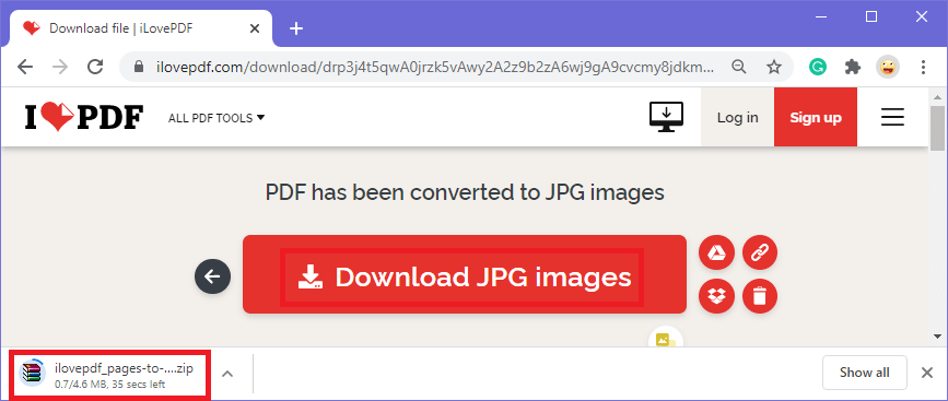 将PDF转换为JPG