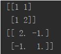使用Python怎么求逆矩阵