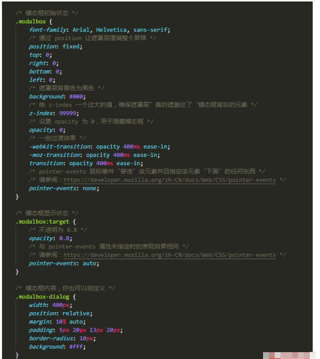 HTML5和CSS3怎么制作一个模态框