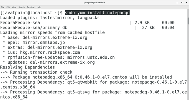CentOS 如何在 CentOS1上安装Notepadqq