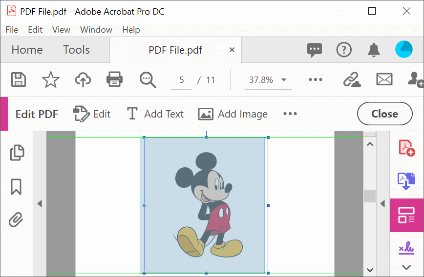 将图像插入PDF