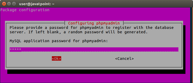 Software PhpMyAdmin 6